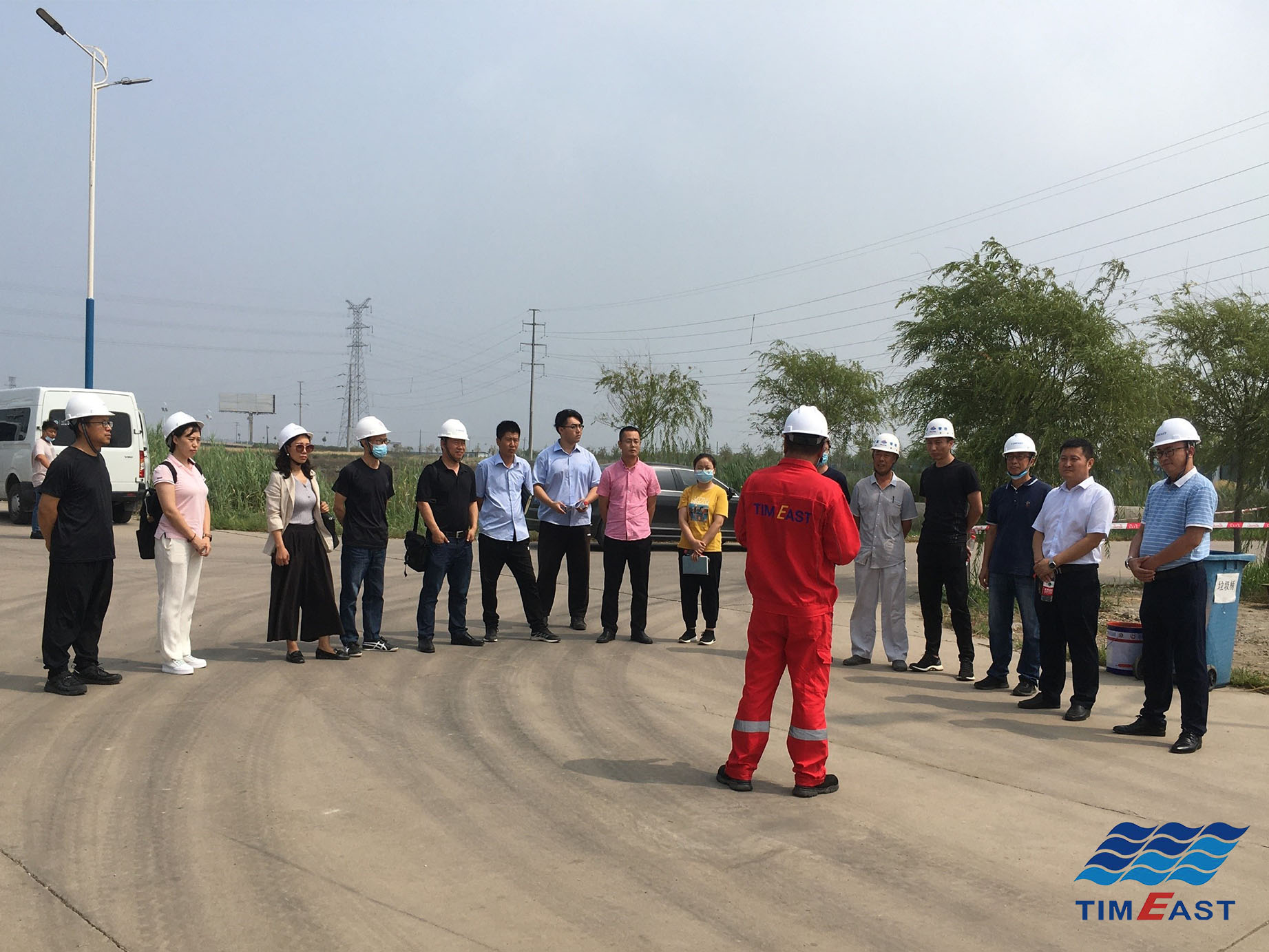 曹妃甸工業區入海排汙口工程施工項目舉行開工典（diǎn）禮