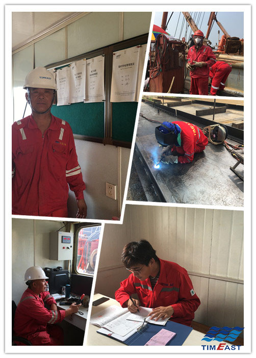 曹妃甸工業區（qū）入海排汙口工程施工項目舉行開工典禮