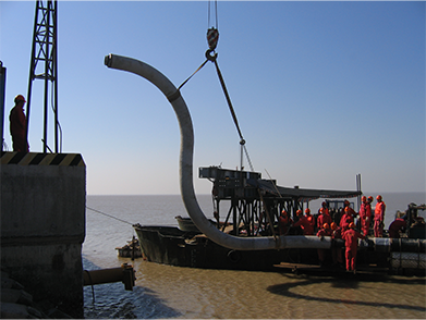 大港油田埕海4X1海底管線（xiàn）鋪設項目（2007年--中石油）