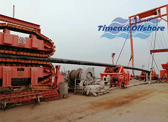 原渤西（xī）油氣處理廠登（dēng）陸管道與高沙嶺港區10萬噸級航道一期工程及防波堤一期工程交（jiāo）叉影響區域部分海（hǎi）底管道回收工程（2018年--中海油）