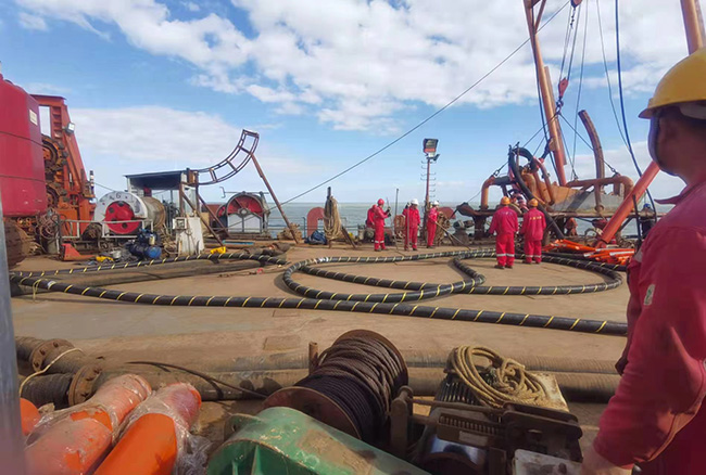 祝賀江蘇如東H5 35KV海纜敷設工程項目完（wán）工