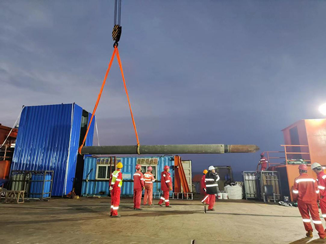 冀東南堡1-29儲氣庫先導(dǎo)試驗(yàn)地麵工程注采集輸管道項目鋪管船施工項目順(shùn)利成交並正式開工! 冀東南堡1-29儲(chǔ)氣庫先導試驗地麵工程注采集輸管道項目鋪管船施工項目順利成(chéng)交並正式開工!