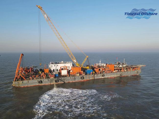 冀東油田NP1-1D及其轄區節(jiē)能低碳示範區建設工程 海底管線(xiàn)後挖溝(gōu)施工項目順利完工 冀東油田NP1-1D及(jí)其轄區節能低(dī)碳示範區建(jiàn)設工程 海底管線後挖溝施工項(xiàng)目順利完(wán)工