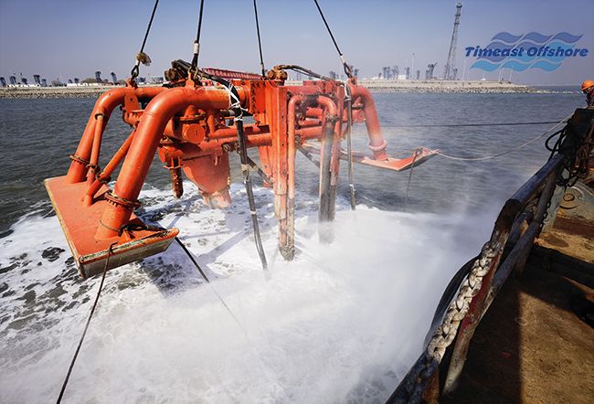 冀東油田NP1-1D及其轄區節能低碳示範區建設工程(chéng) 海底管線(xiàn)後挖溝(gōu)施工項目順利(lì)完(wán)工 冀(jì)東油田NP1-1D及其轄區節能低碳示範區建設(shè)工程 海底管線後挖溝施工項目順利完工