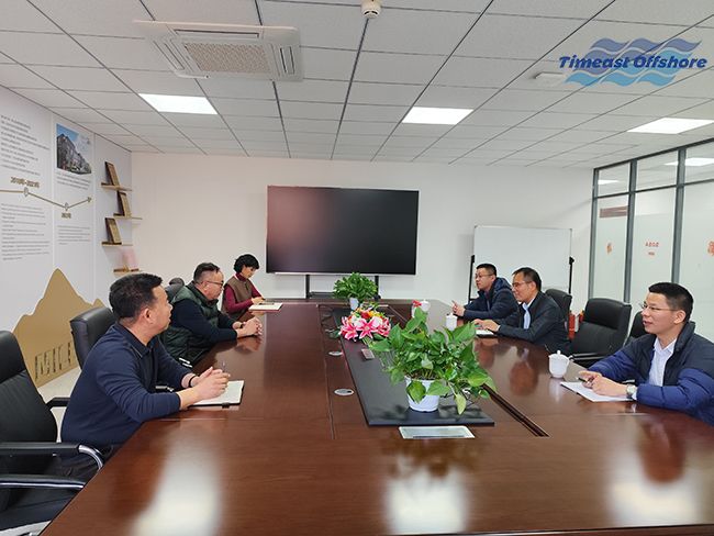 我司與中（zhōng）國石（shí）油集團海洋工程有限公司工程設計院開展（zhǎn）交流洽談